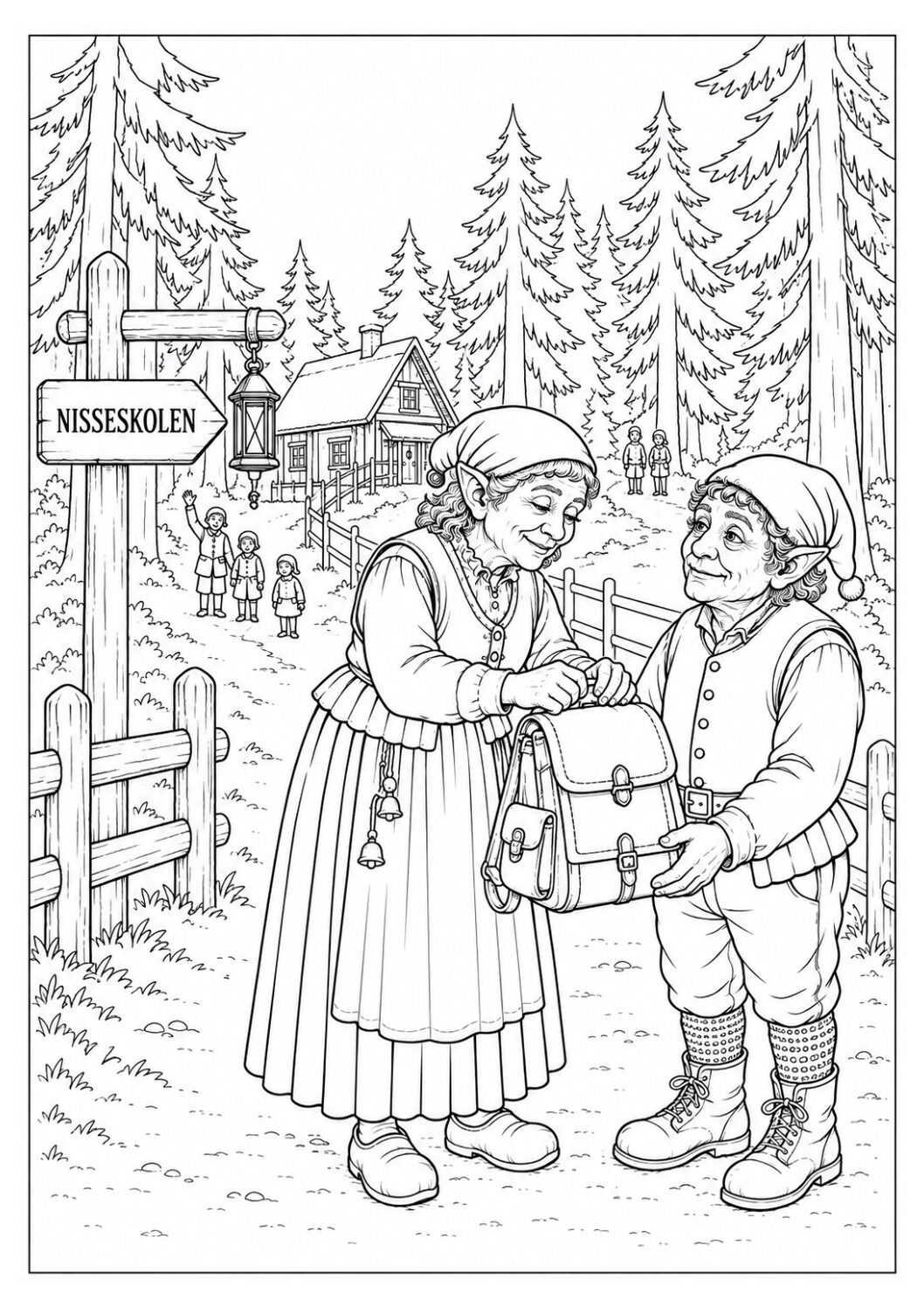 Farvelægningsside – Kapitel 2