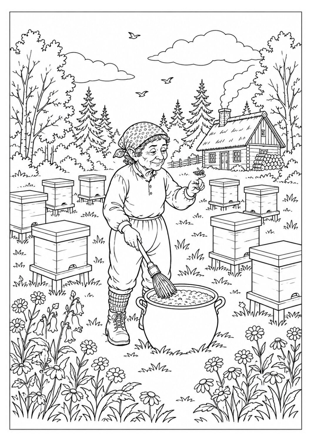 Farvelægningsside – Kapitel 14
