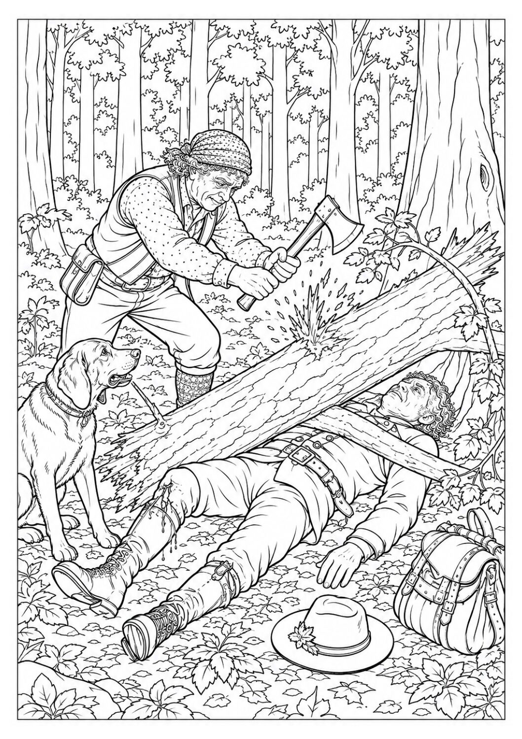 Farvelægningsside – Kapitel 21
