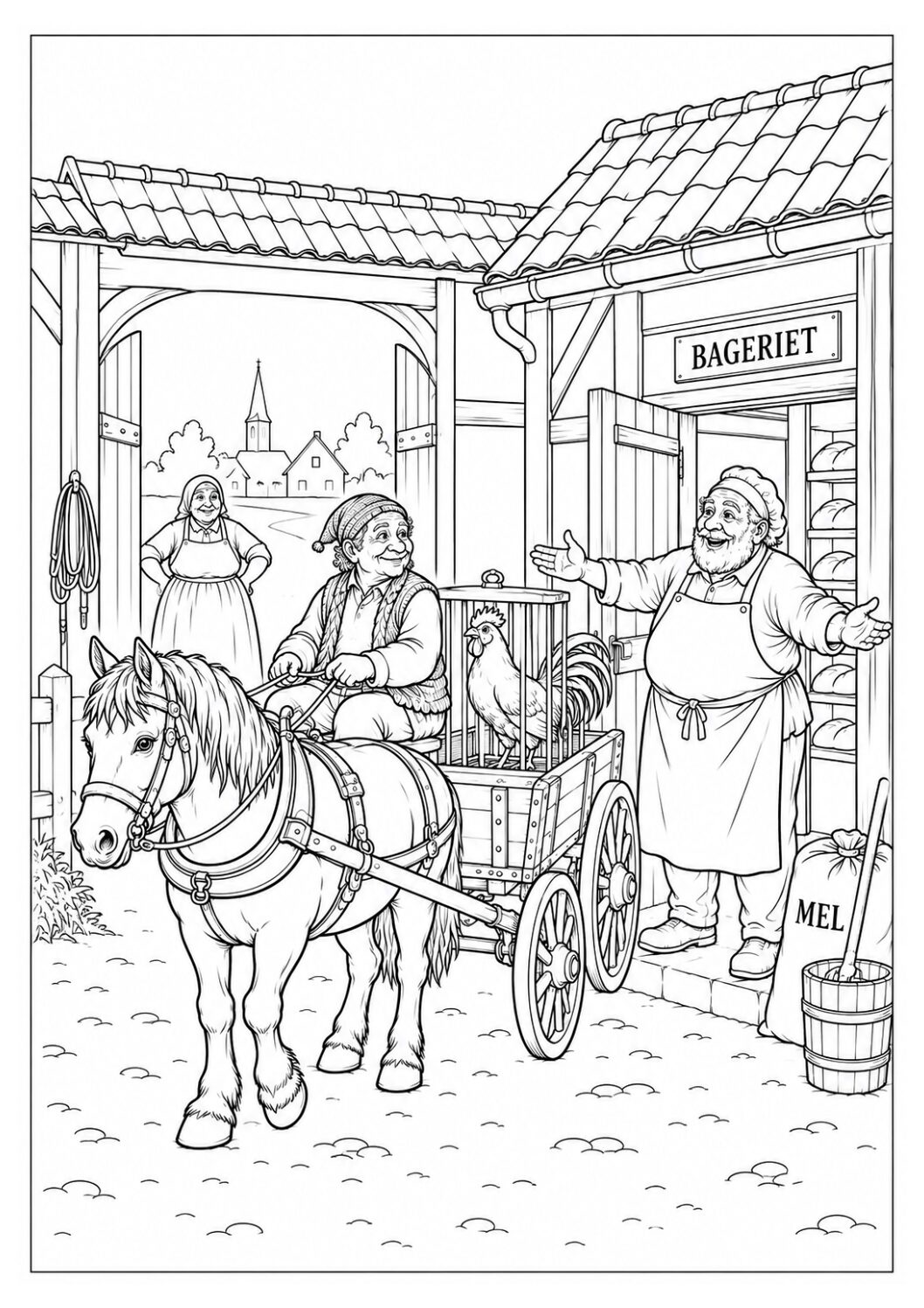 Farvelægningsside – Kapitel 5