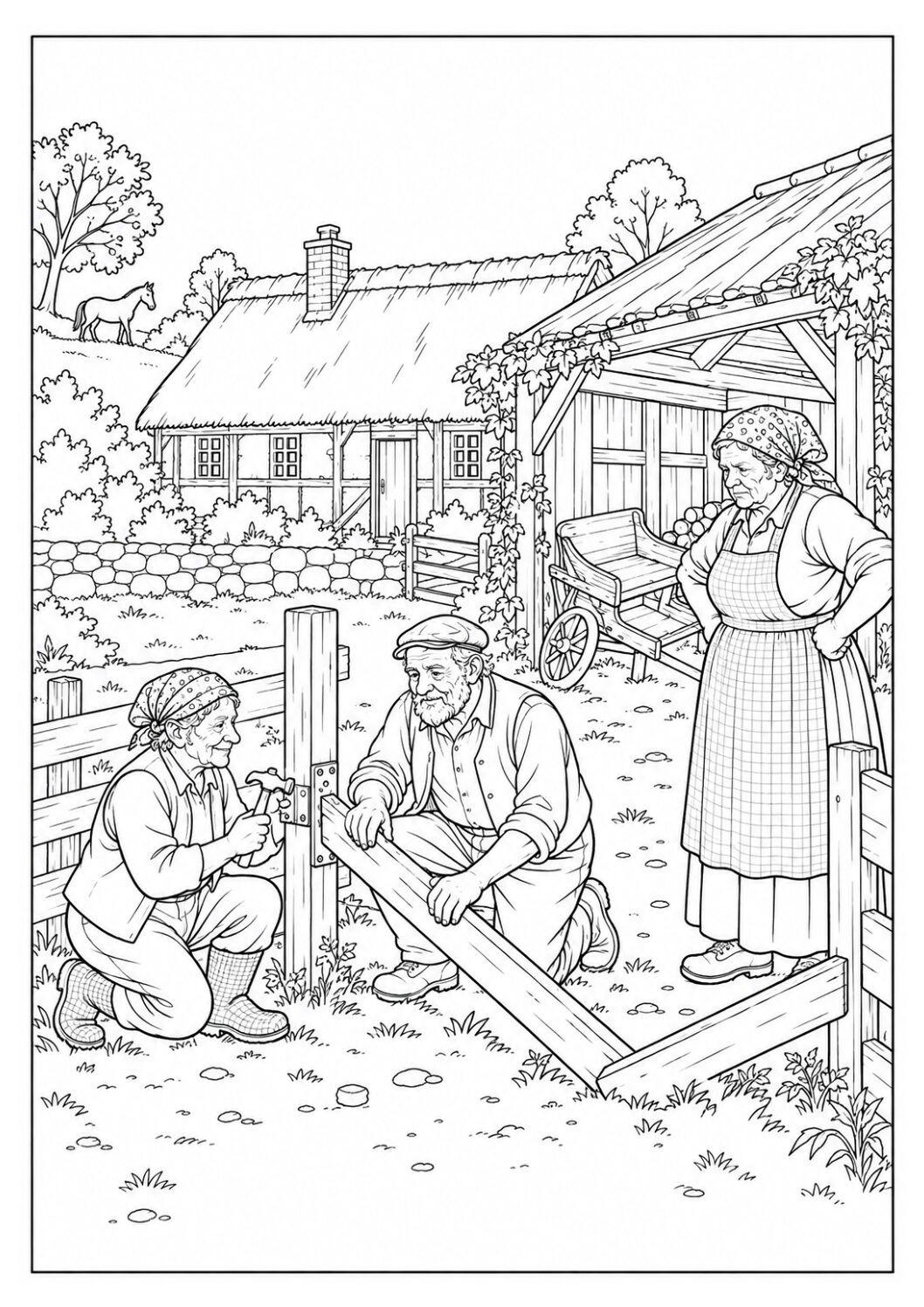 Farvelægningsside – Kapitel 7