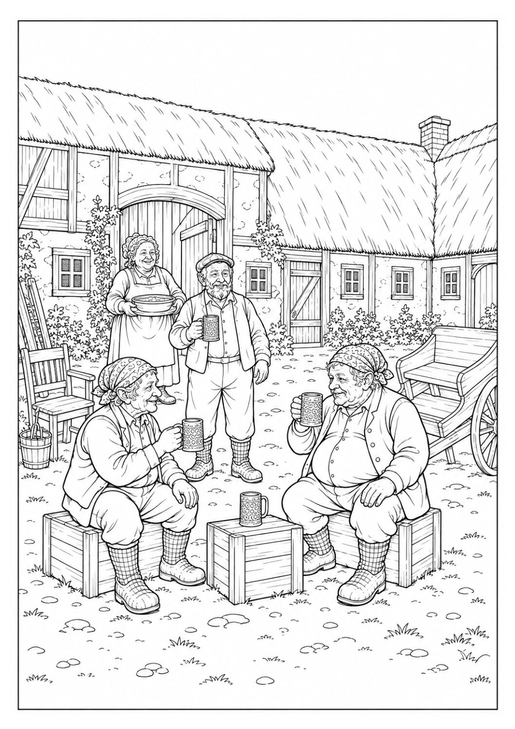 Farvelægningsside – Kapitel 8